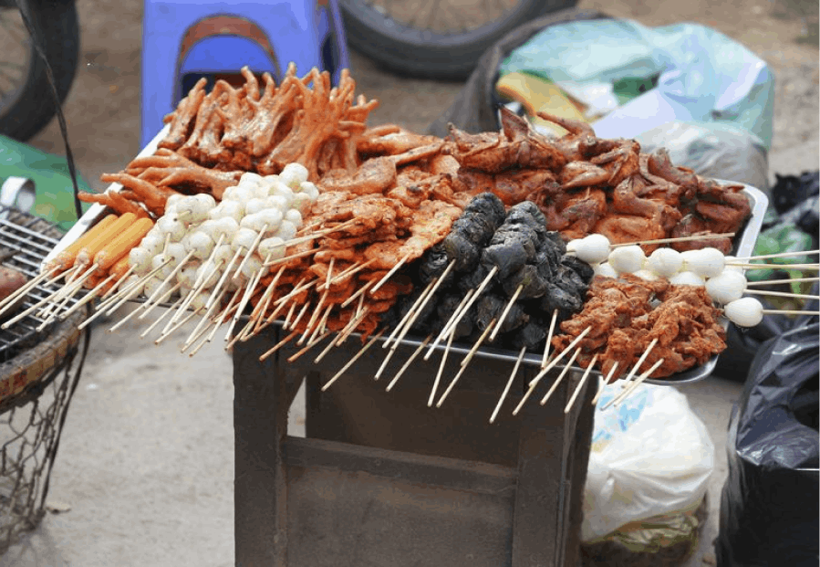 Street food in Ho Chi Minh City