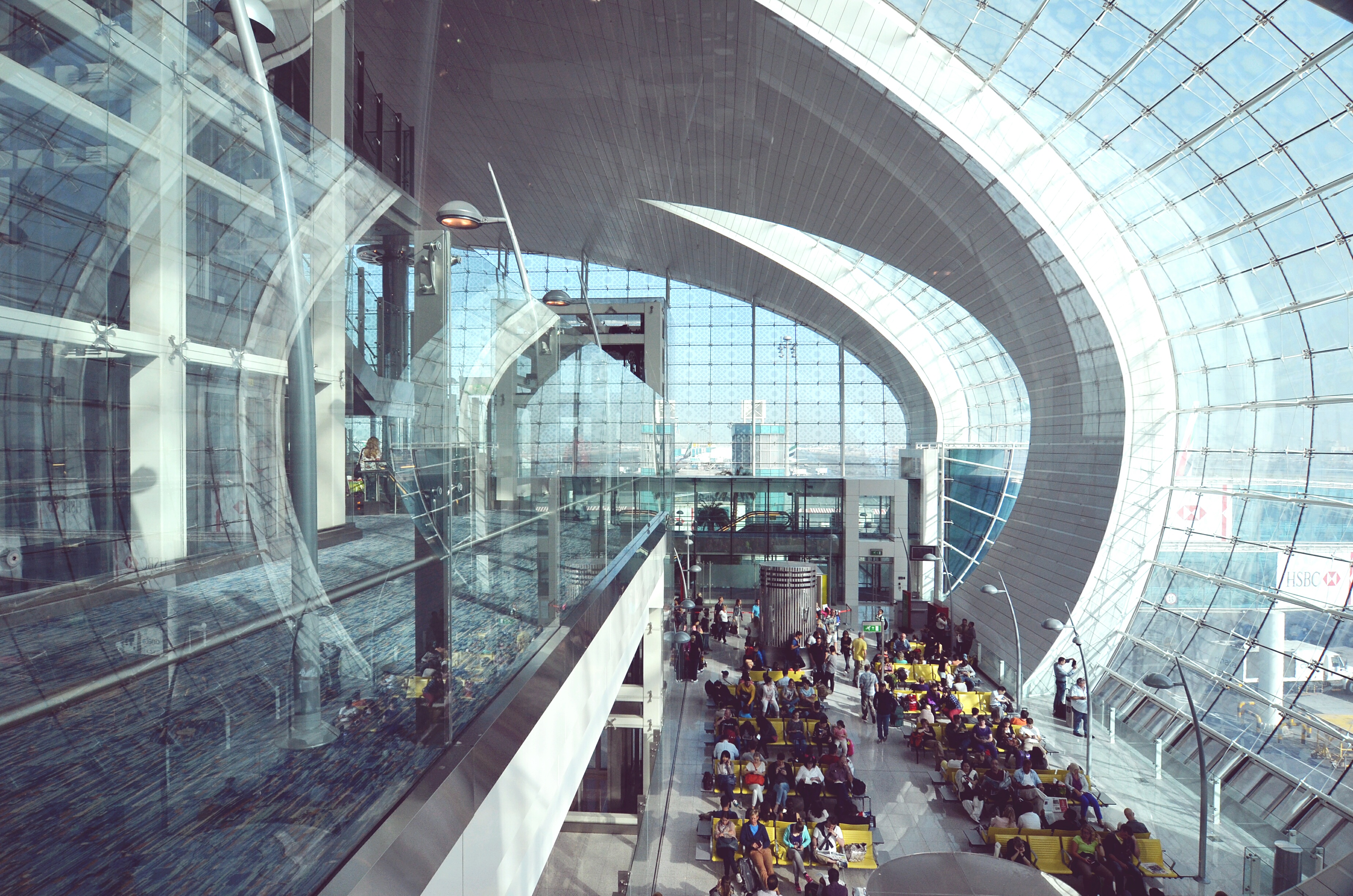 Der Dubai International Airport ist das wichtigste Drehkreuz der Fluggesellschaft Emirates